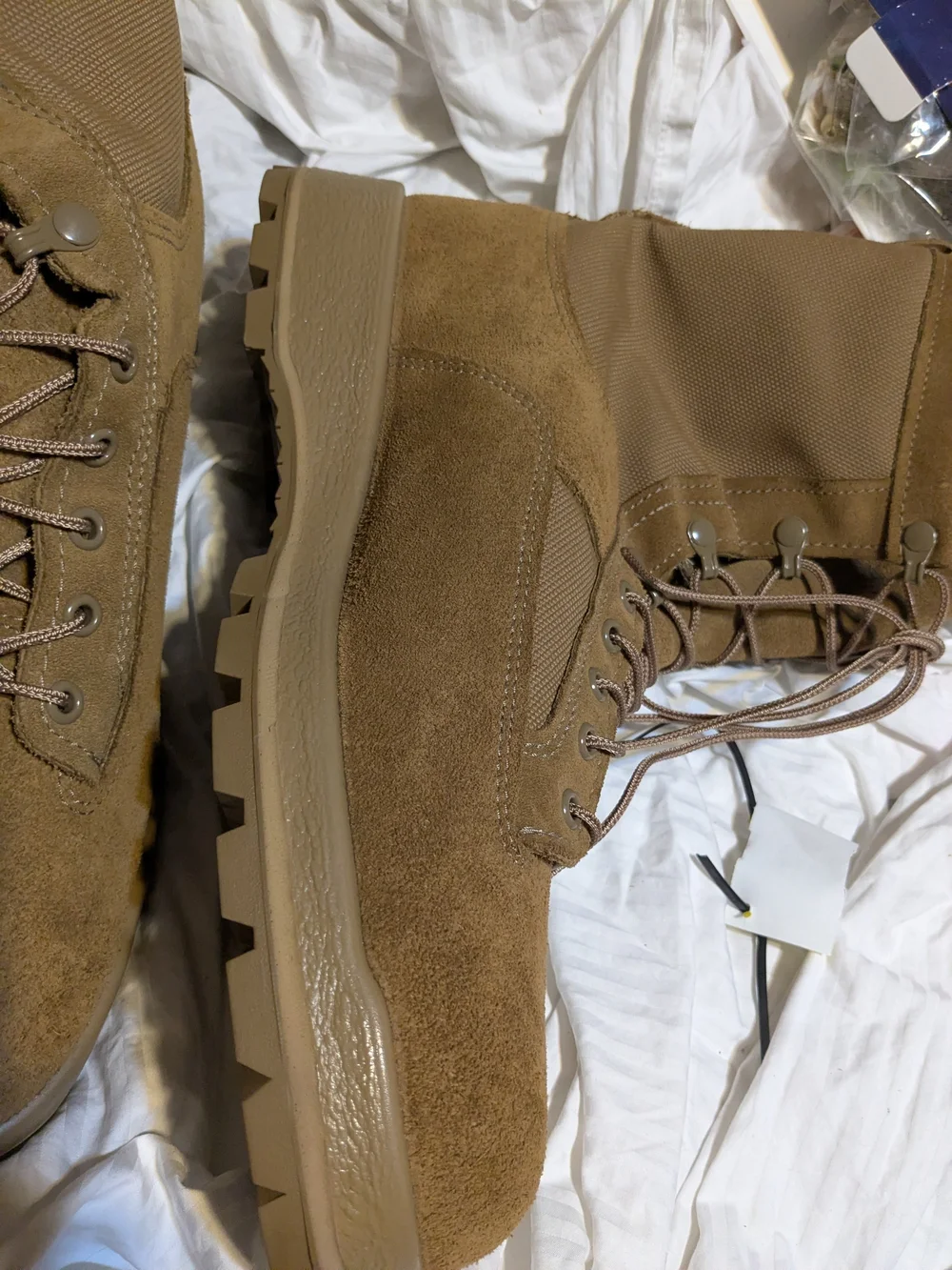 Bates  Bates Boots Temperate Weather Tan brown Combat Size 12.5